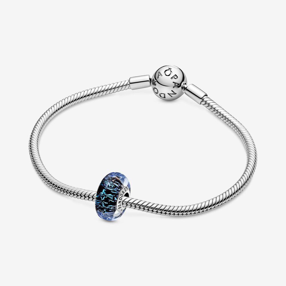 Pandora 798938C00 Wavy Dark Blue Murano Glass Ocean Bead Charm - Watch Home™ Pandora 798938C00 Wavy Dark Blue Murano Glass Ocean Bead Charm - Watch Home™